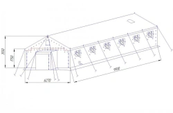 Unified sanitary tent USB-56(O)