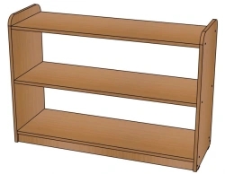 Shelf for games ?1 (3 shelves)/ SZh91