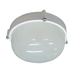 1005500934 "Bannik" 1301 Circle small NPP 03-60-013 IP65 body white GI Luminaire