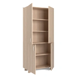 Swinging cupboard for teaching aids