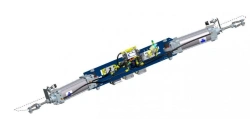 Pneumatic actuator for vehicle doors 16N1X50/135T1A008