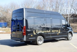 Trucks with diesel engine of 5796M2, 5796M3, 5796M8, 5796M9 modifications on the basis of GAZ A31R22, A31R32, A32R22, A32 vehicl