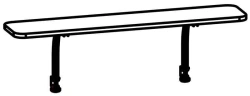 Shelf table 8783 Series "Galant"
