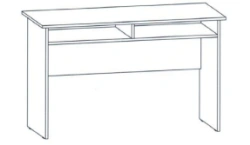 Table with shelf (Trade mark Alliance-S)