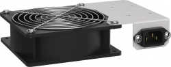 FM35-11ME ITK Fan panel 1 module C14 for 10" LINEA WS enclosure grey