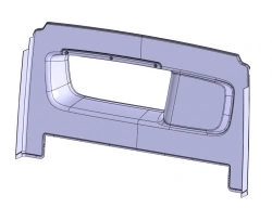 6292-401-5002500 SB Top tailgate trim complete