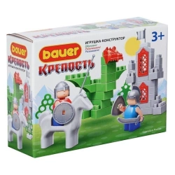 Bauer children's educational construction toy "Fortress" series "Rider and Dragon" 64 elements in a box, article 461