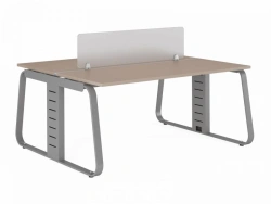 Double table medium 1600x140 (straight corners), Art. No. JNO152