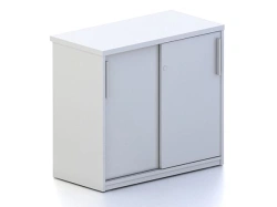 Wardrobe with sliding doors of the Orgspace storage system