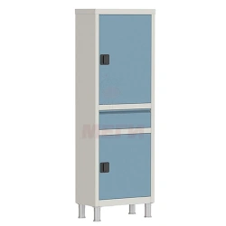 ??-03-???(???-642.01-11) Medical metal two-section single-leaf cupboard