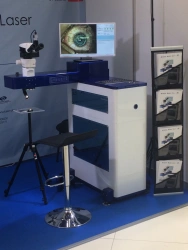 Laser ophthalmosurgical unit UL-02/213 "OLYMP-2000" for treatment of eye refractive anomalies.