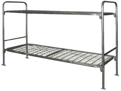 Seasonal metal bed