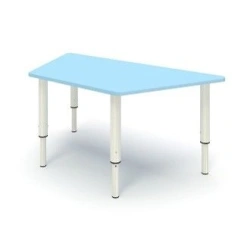 2-seater table (r.r. 2). Size (w x d x h): 1100 x 600 x 520mm. (Furniture for kindergartens brand "Interior" series "TDI Kids")