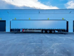 Semi-trailer Orthouse curtain wall three-axle, model V3