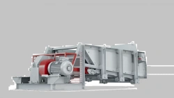 Swinging plate feeder