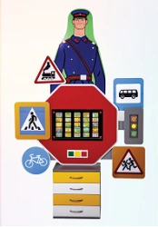Interactive complex-trainer "Road ABC" from the "Kiselkoe Tsarstvo" series