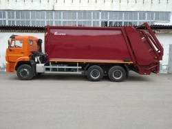 Garbage truck MZ22-K55-01 on the basis of chassis KAMAZ 6520-53