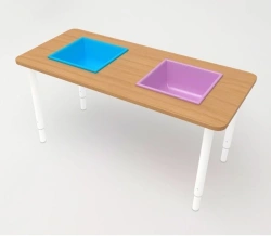 Table "Sand and Water Centre" (gr. 0-3 on a metal frame), article no. 30011