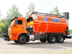 Road combined vehicle MDK 10.0 (65115) model ST. 092 based on KAMAZ 65115-A5, 65115-50, 65115-RS, 65115-RR chassis
