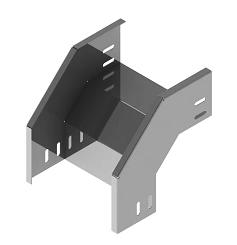90 degree external vertical corner tray ONL 000x000 V90, with overall dimensions from 100x40 mm to 600x200 mm, with a thickness
