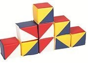 Playing cubes "Make a pattern"