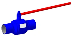Ball Valve DN65 PN1,6 MPa