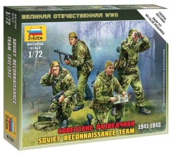 Assembled model "Soviet scouts 1941-43"