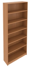 Single-sided shelving unit 900x300x1950 mm