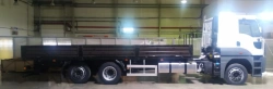 Ford Cargo flatbed truck 2533 AP2-RB108T