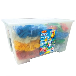 Constructor Bauer "Aviation" (in container 130 l, 15 instructions, thematic stickers)
