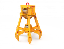 Motor-hydraulic multi-jaw grapple DGM8-10-T1-1,5-U1