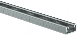 CLP1S-41-21-21-15-25 STRUT profile perforated 41x21x1500-2,5 IEK