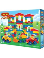 Bauer "Classic" series children's educational construction toy 209 pieces in a box, item 698