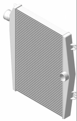 Charge air cooling heat exchanger 525613A-1172010