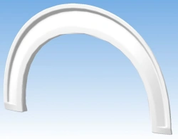 Rear arch trim assembly 320405-04-5401270 PP