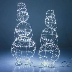 Lighted figure "Snowman"