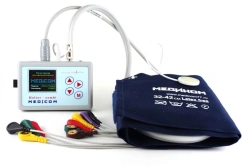 Complex of daily ECG and BP monitoring "Medikom-kombi" according to TU 9442-001-86580521-2014, with recorder KR-04 without possi