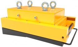 Iron separator suspended on permanent magnets DZhSh-100-Pr-U1