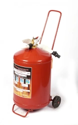Mobile powder injection fire extinguisher OP-20(h)-AVCE-01