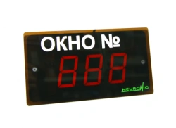 LED operator panel Neuroniq TON-SR57, 888 (RS485, 12V, character height 57 mm).