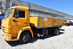 Aerodrome slurry tanker AsM-GIRD on KAMAZ 4308-G5 chassis. GIRD brand. Type 5849BF. ??????????? 5849BF-0000060.?????????
