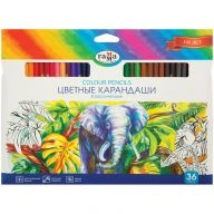 Coloured pencils Gamma "Classic", 36 colours, sharpened, cardboard pack, Europodweight