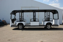 Industrial floor standing trackless electric vehicle "Elebas - TIGARBO S20"