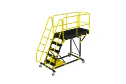 Mobile aluminium cantilever platform ladder 1AL2