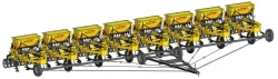 Set of seeders-cultivators KSCP-2,1x8 - modular