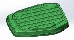 Roof screen PD 2375.67.03.004-02