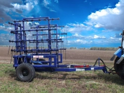 Heavy hydroficated power harrow BZGT-9 "POBEDA"