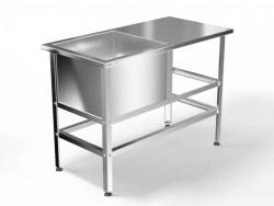 Washing bath with working surface, series VMRB-2 model VMRB-2.