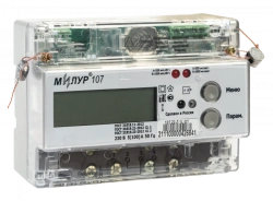 Milur 107S.22-PRZ-1L-DT static electricity meter