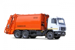 Rear-loading rubbish truck Presko 20 (KBR-P20M), type KBR-P20M, basic chassis: MAZ-6312C3, MAZ-6312C5.